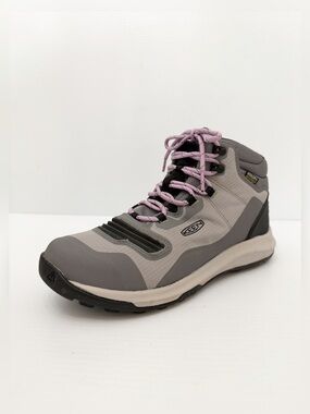 Keen Tempo Flex Mid Purple/Gray Waterproof Hiking Boot - Womens Sz 10